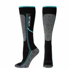 Brand new ⌛ Top 10 💯 Hot Chilly's 👩 Women's Elite Mid Volume 🧦 🧦 Socks Black/Blue 👏 👍