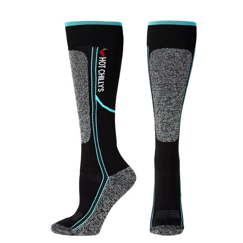 Brand new β Top 10 π― Hot Chilly's π© Women's Elite Mid Volume 𧦠𧦠Socks Black/Blue π π