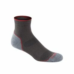 Best reviews of 👍 Deals 🔥 FoxRiver Men's Basecamp Hiking Quarter Crew 🧦 🧦 Socks Charcoal 🛒 🧨