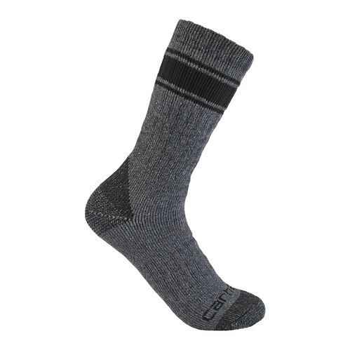 Outlet β€οΈ Top 10 π― Carhartt Men's Heavyweight Crew 𧦠𧦠Socks - 4-Pack Gray Combo π β¨ - Image 2