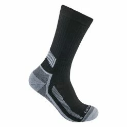 Best deal ❤️ Flash Sale 🎉 Carhartt Men's Force Midweight Crew Sock - 3-Pack Black 🎁 🧨