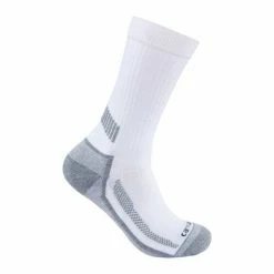 Best deal 🧨 Best Sale 🤩 Carhartt Men's Force Midweight Crew Sock - 3-Pack White 💯 ✔️