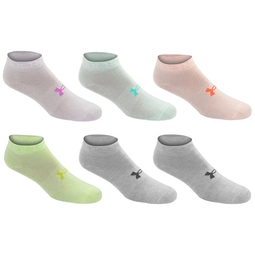 Buy β Promo π Under Armour π© Women's Essential Low-Cut 𧦠𧦠Socks - 6-Pack Lime β π