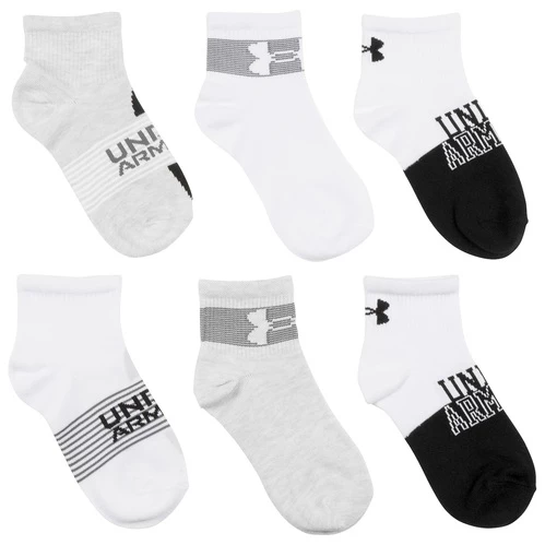 Top 10 β Best Sale π Under Armour Boys' Essential Quarter 𧦠𧦠Socks - 6-Pack Black/Gray/White π π