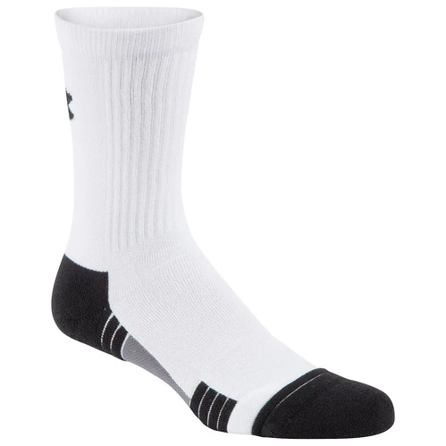 Best deal β€οΈ Cheapest β Under Armour Men's Team Crew 𧦠𧦠Socks White/Black π β