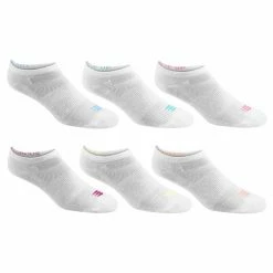 Cheap ✔️ Coupon 🔔 PowerSox 👩 Women's No-Show 🧦 🧦 Socks - 6-Pack White 🌟 🔥