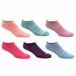 Promo 👍 Best deal 🔥 PowerSox 👩 Women's No-Show 🧦 🧦 Socks - 6-Pack Assorted 👏 👏