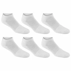Best Pirce 😀 Hot Sale 👏 Under Armour Training Cotton 2.0 Low-Cut 🧦 🧦 Socks - 6-Pack White ✨ 💯