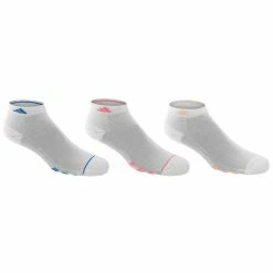 Best Pirce 🔔 Outlet 😉 Adidas Superlite Stripe 3 Low Cut 🧦 🧦 Socks - 3-Pack White Multi 💯 ✨