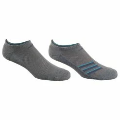 Buy 👏 Wholesale 😉 Adidas Superlite Stripe 3 No Show 🧦 🧦 Socks - 3-Pack Gray/Blue ⌛ ✨