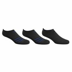 Brand new 🥰 Brand new 🔔 Adidas Superlite Stripe 3 No Show 🧦 🧦 Socks - 3-Pack Blue/Gray 🔥 ✨
