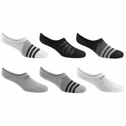 Cheap ✔️ Brand new 🎁 Adidas 👩 Women's Superlite Super No-Show 🧦 🧦 Socks - 6-Pack White/Black 🎉 🔔