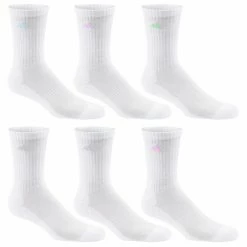 Cheap ⭐ Best reviews of 👏 Adidas Men's Athletic Crew 🧦 🧦 Socks - 6-Pack White Combo ✨ 👏
