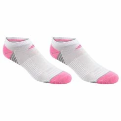 Best deal ✔️ Discount ⭐ Adidas Superlite Speed Mesh No-Show 🧦 🧦 Socks - 2-Pack White/Pink ⌛ 🤩