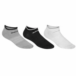 Coupon 😉 New 🥰 Adidas Superlite 👩 Women's No-Show 🧦 🧦 Socks - 6-Pack Black/Gray/White 🎉 🎉