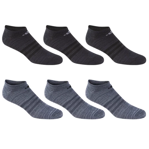 Best Sale β Cheap π Adidas Superlite π© Women's No-Show 𧦠𧦠Socks - 6-Pack Gray/Black π β
