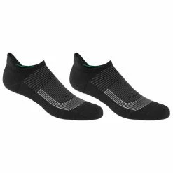 Hot Sale ✔️ Top 10 🌟 Adidas Superlite Primegreen Tabbed No Show 🧦 🧦 Socks - 2-Pack Black/White 🥰 ❤️
