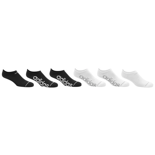 Cheap π Deals π Adidas Linear Super Lite No Show 𧦠𧦠Socks - 6-Pack Black/White βοΈ β