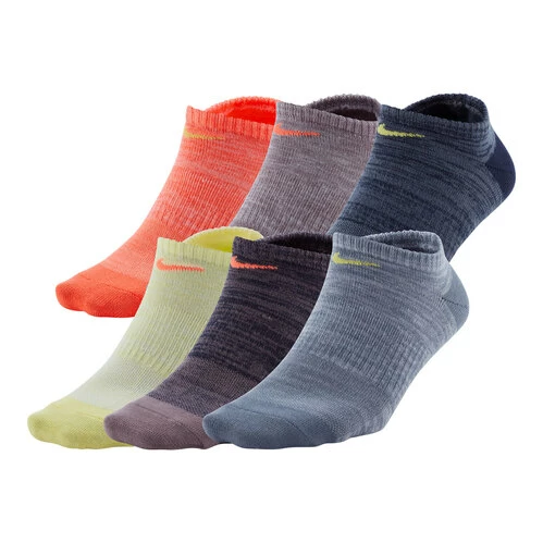 Coupon π€© Deals β Nike π© Women's Everyday Lightweight No-Show Training 𧦠𧦠Socks - 6-Pack Orange/Purple/White π π€©