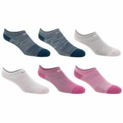 Best Pirce 🎉 Wholesale 🎉 Nike 👩 Women's Everyday Lightweight No-Show Training 🧦 🧦 Socks - 6-Pack Pink/Blue/Purple ✔️ 👏