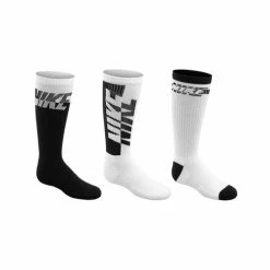 Best Pirce 😀 New 😉 Nike Youth's Everyday Cushioned Crew 🧦 🧦 Socks - 3-Pack Black/White 😉 🌟
