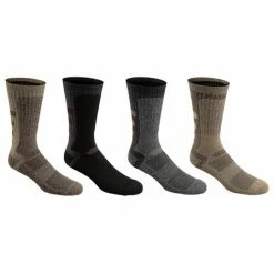 New ✔️ Best reviews of 👏 Columbia Men's Crew Boot 🧦 🧦 Socks - 4-Pack Brown/Charcoal/Black ⌛ ⌛