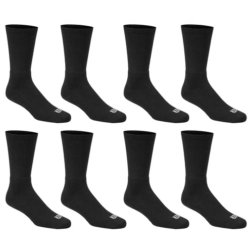 Flash Sale π Best deal π Wilson Men's Athletic Crew 𧦠𧦠Socks - 8-Pack Black π π―