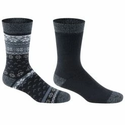Discount 🎉 Discount ✨ Columbia Men's Nordic Thermal Crew 🧦 🧦 Socks - 2-Pack Blue 🔥 🤩
