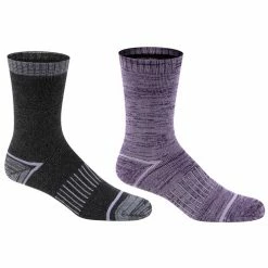 Top 10 🌟 Top 10 👏 Columbia 👩 Women's Boot 🧦 🧦 Socks - 4-Pack Purple/Grey/Black 🎉 😉