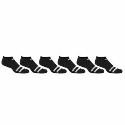 Cheap ✔️ Promo 🔔 Wilson 👩 Women's Performance No Show 🧦 🧦 Socks - 6-Pack Black 😀 ⭐