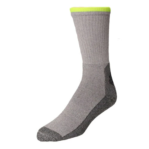 Best Pirce π Budget π Jobsite Men's Working Tough Cushioned Crew Boot 𧦠𧦠Socks - 4-Pack Black/White/Grey π β - Image 5