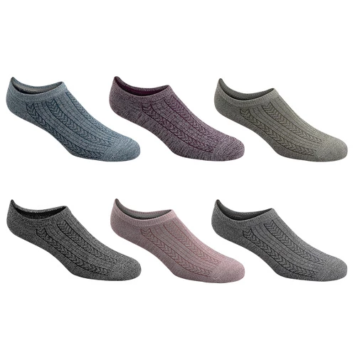 Coupon π Discount β€οΈ Sof Sole π© Women's Fashion No-Show 𧦠𧦠Socks - 6-Pack Marl Combo β¨ π€©
