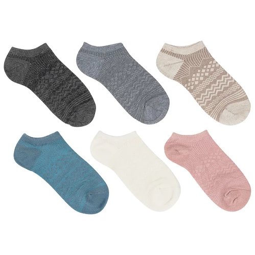 Outlet 𧨠Outlet π₯ Sof Sole π© Women's Fashion No-Show 𧦠𧦠Socks - 6-Pack Classic Assortment π π