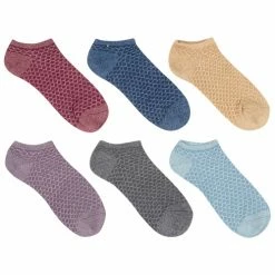 Hot Sale 😉 New 😍 Sof Sole 👩 Women's Fashion No-Show 🧦 🧦 Socks - 6-Pack Dark Assortment 🌟 🔥