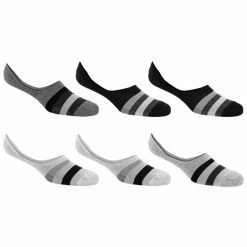 Brand new ⌛ Best Pirce ⭐ Sof Sole 👩 Women's Ultra No-Show 🧦 🧦 Socks - 6-Pack Black/Gray/White 🧨 🛒
