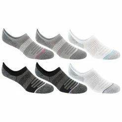 Deals 😍 Best Sale ✔️ Sof Sole 👩 Women's Ultra No-Show 🧦 🧦 Socks - 6-Pack Black/Gray Combo 🎁 😀