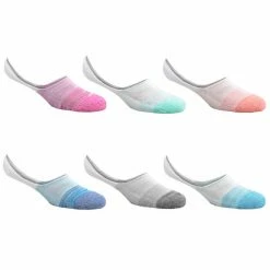 Cheap 🛒 Budget ⭐ Sof Sole 👩 Women's Ultra No-Show 🧦 🧦 Socks - 6-Pack White Multi 🎁 🔥