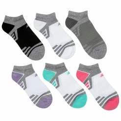 Cheapest 💯 Coupon 🎁 Sof Sole 👩 Women's Performance Bamboo No-Show 🧦 🧦 Socks - 6-Pack Gray Combo 🎁 👍
