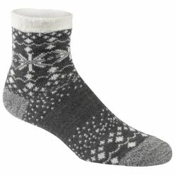 Brand new ❤️ Hot Sale 👍 Sof Sole Fireside Lodge Crew 🧦 🧦 Socks White/Charcoal 💯 🛒