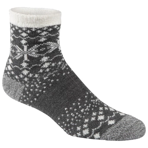 Brand new β€οΈ Hot Sale π Sof Sole Fireside Lodge Crew 𧦠𧦠Socks White/Charcoal π― π