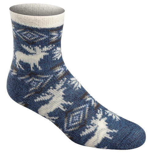 Flash Sale βοΈ Best deal π Fireside Lodge Crew 𧦠𧦠Socks Blue βοΈ π₯°