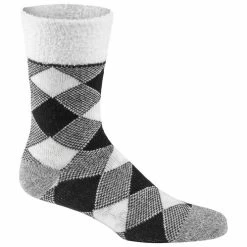 Best deal 🌟 Flash Sale ✔️ Fireside Cozy Lodge 🧦 🧦 Socks Black/White 🧨 ⌛