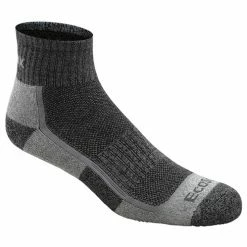 Discount ✨ Best Sale 😍 EcoSox Light Hiker Quarter-Crew 🧦 🧦 Socks Charcoal/Grey 💯 💯