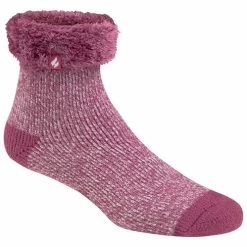 Hot Sale 😀 Cheapest 🧨 Heat Holders 👩 Women's Twist Lounge 🧦 🧦 Socks Pink ⌛ 🧨