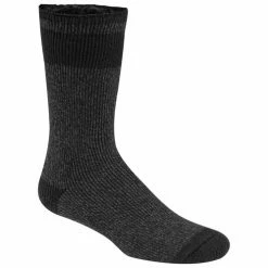 New 💯 Wholesale 👏 Heat Holders Block Twist 🧦 🧦 Socks Charcoal/Black 🎁 🤩
