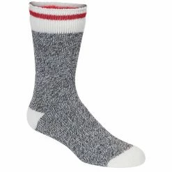 Coupon 🌟 Budget 🥰 Heat Holders Winter Warm 2.3 TOG Thermal 🧦 🧦 Socks Charcoal/Red ⌛ 👏