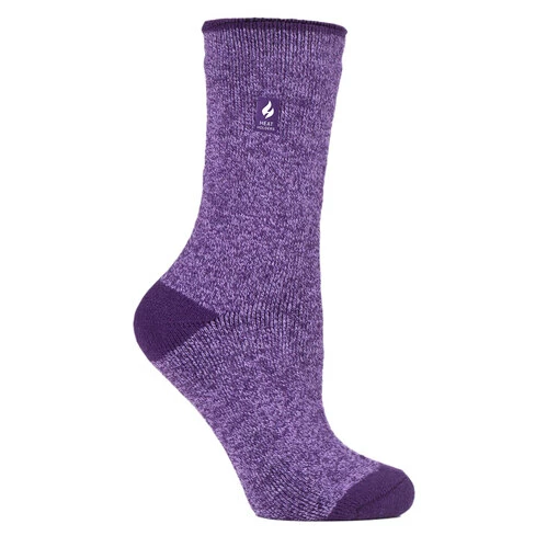 Top 10 ๐ Best deal ๐ Heat Holders ๐ฉ Women's Lite Twist Crew ๐งฆ ๐งฆ Socks Purple ๐ฅ ๐