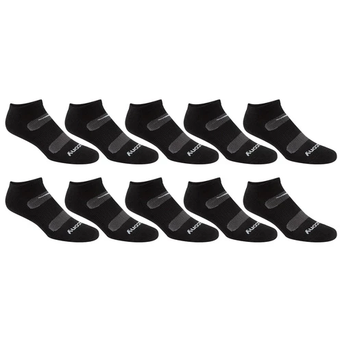 Promo π Buy π Saucony Men's Legacy No Show 𧦠𧦠Socks- 10-Pack Black π π