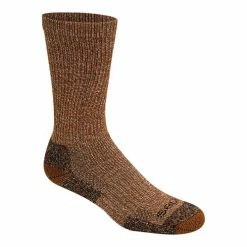 Best Sale 😍 Coupon 🛒 Dickies Men's Steel Toe Moisture-Control Crew 🧦 🧦 Socks - 2-Pack Brown Combo 🔥 ✔️