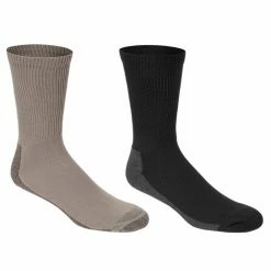Flash Sale 🧨 Budget 👏 Dickies Men's Non-Binding Comfort Crew 🧦 🧦 Socks - 2-Pack Khaki 😍 💯